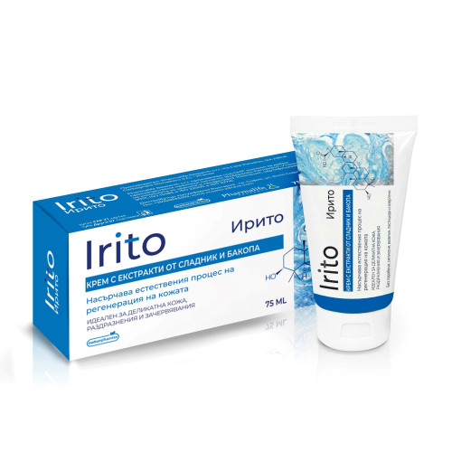 Irito Възстановяващ крем при раздразнения и зачервявания x75 мл Naturpharma