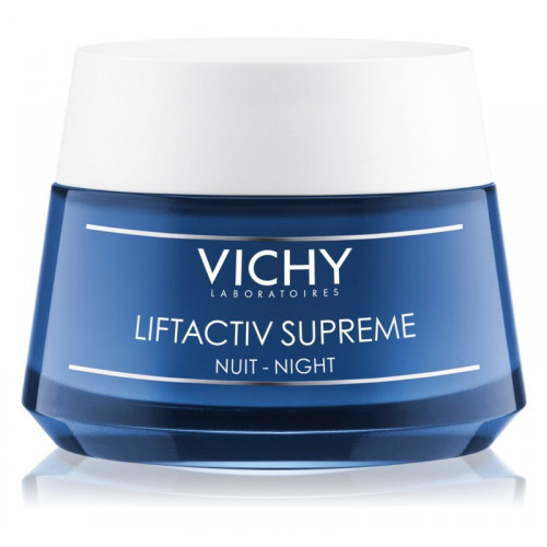 Vichy Liftactiv Supreme Нощен крем за лице против бръчки и отпусната кожа 50 мл