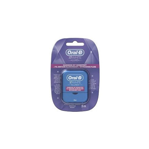 ORAL-B КОНЕЦ ЗА ЗЪБИ С ВОСЪК 3D WHITE LUXE 35М МЕНТА