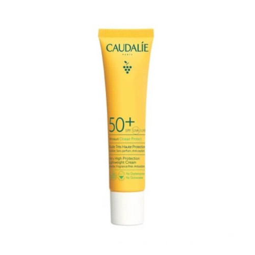 Caudalie Vinosun Protect Слънцезащитен флуид за лице SPF50+ x40 мл
