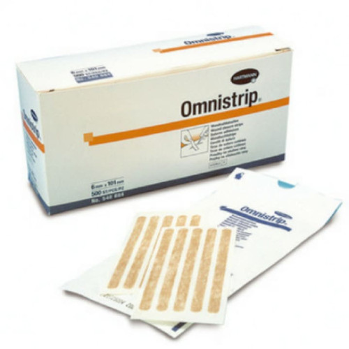 Hartmann Omnistrip Ленти за безшевно затваряне на рани 6 мм/101 мм х10 броя