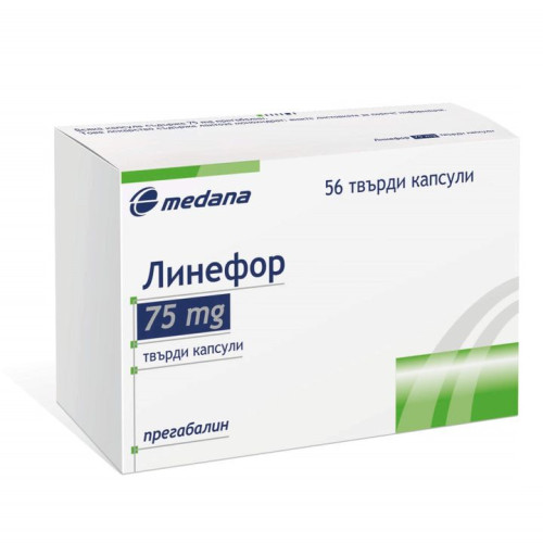 Linefor capsule, hard 75 mg x14