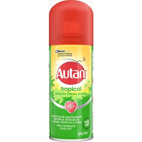 Autan Tropical Спрей срещу комари и кърлежи x100 мл
