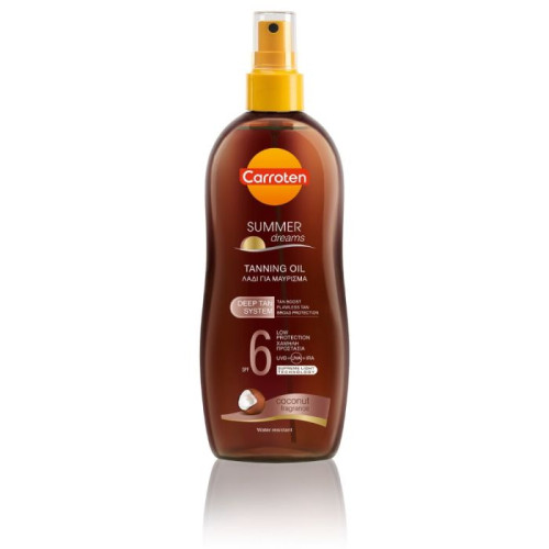 Carroten Summer Dreams Олио за интензивен тен SPF6 200 мл