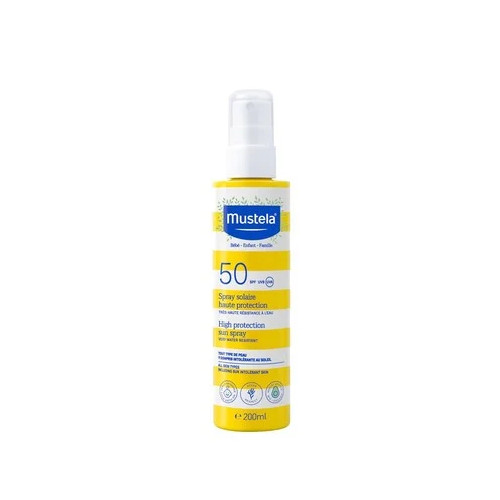 Mustela слънцезащитен спрей SPF50 200мл