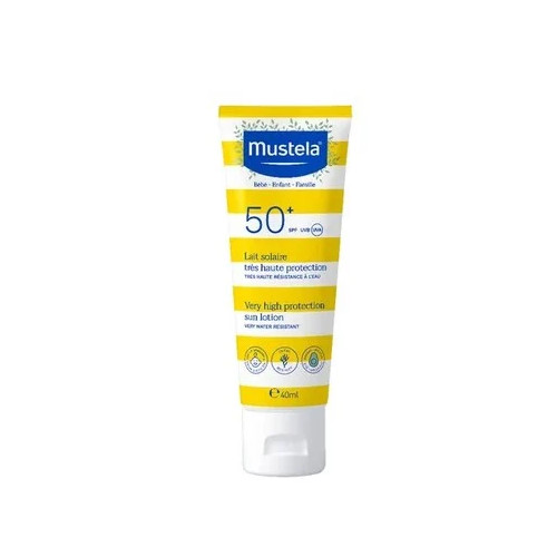 Mustela Слънцезащитен лосион за лице SPF50+ х40 мл