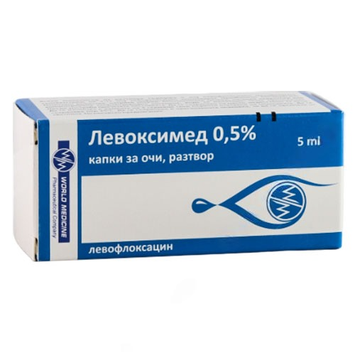Левоксимед капки за очи 0.5% х 5мл