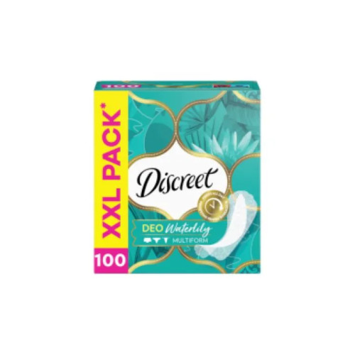 Discreet Deo Waterlily Ежедневни дамски превръзки водна лилия х 100 бр