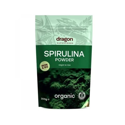 Био Спирулина на прах х200 г Dragon Superfoods
