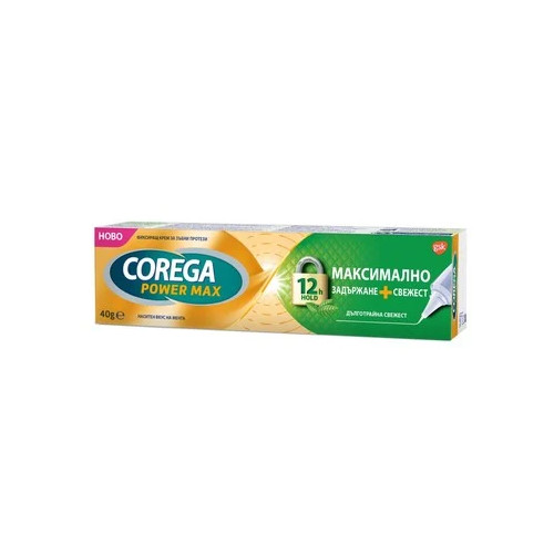 Corega Power Max Hold and Fresh фиксиращ крем за протези х 40гр